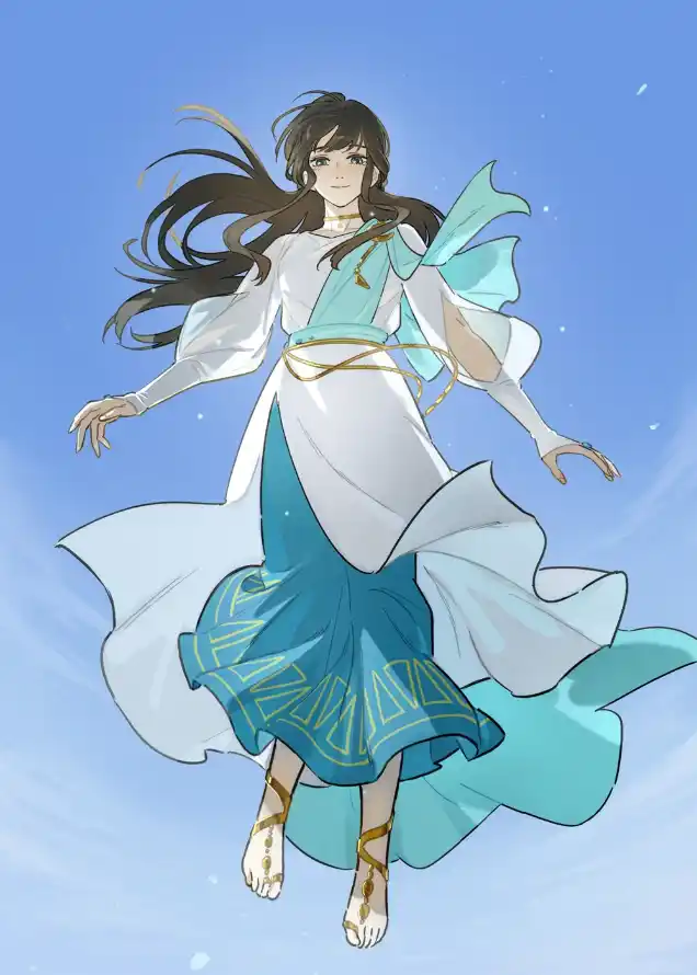 4k古风壁纸 - 清凝 - 蓝天 - 蓝溪镇「哲风壁纸」