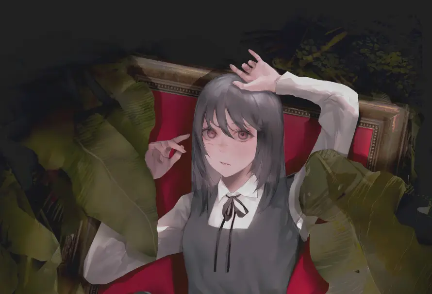 4k校服壁纸 - 绿叶 - 三鹰朝 - 电锯人「哲风壁纸」 4k校服壁纸 - 绿叶 - 三鹰朝 - 电锯人「哲风壁纸」