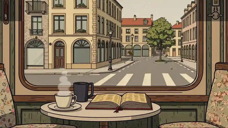 4k书本壁纸 - 咖啡杯 - 手绘风 - 暖色调「哲风壁纸」 4k书本壁纸 - 咖啡杯 - 手绘风 - 暖色调「哲风壁纸」