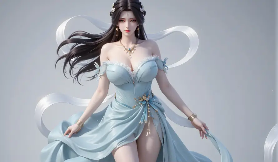 5k古风壁纸-星辰变与长发-热门的壁纸「哲风壁纸」