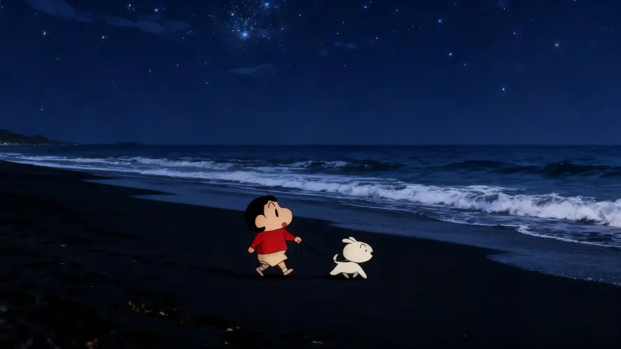 4k夜晚壁纸 - 星空 - 海浪 - 海边「哲风壁纸」 4k夜晚壁纸 - 星空 - 海浪 - 海边「哲风壁纸」