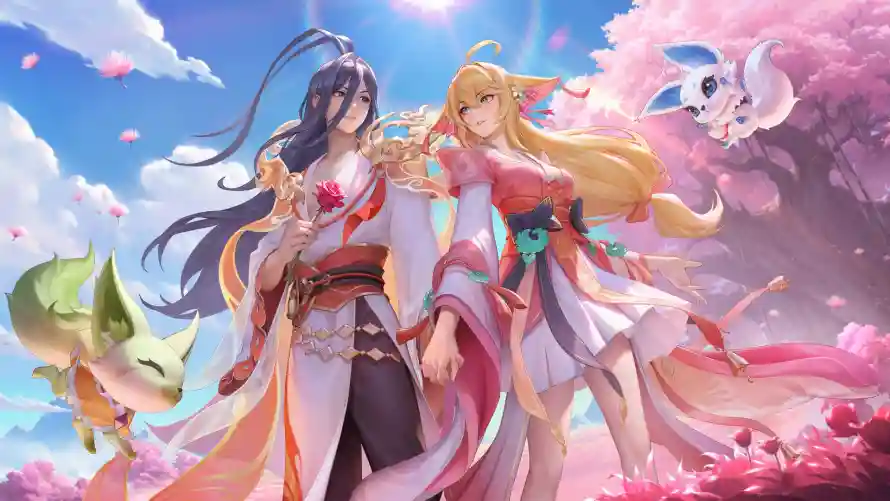 4k樱花壁纸 - 灵兽 - 东方月初 - 涂山红红「哲风壁纸」 4k樱花壁纸 - 灵兽 - 东方月初 - 涂山红红「哲风壁纸」