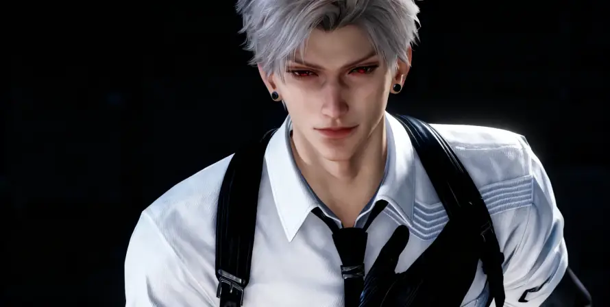 4k秦彻壁纸 - 黑色 - 白衬衫 - 银灰发「哲风壁纸」 4k秦彻壁纸 - 黑色 - 白衬衫 - 银灰发「哲风壁纸」