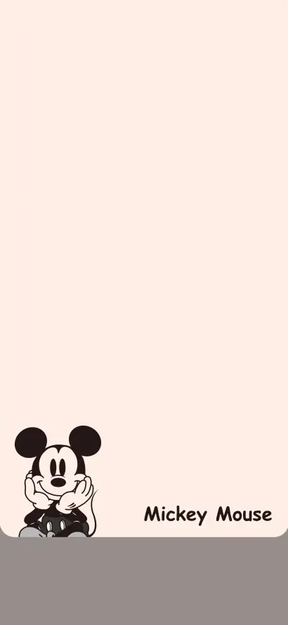 4k卡通壁纸 - 简约 - 米奇 - 米老鼠「哲风壁纸」