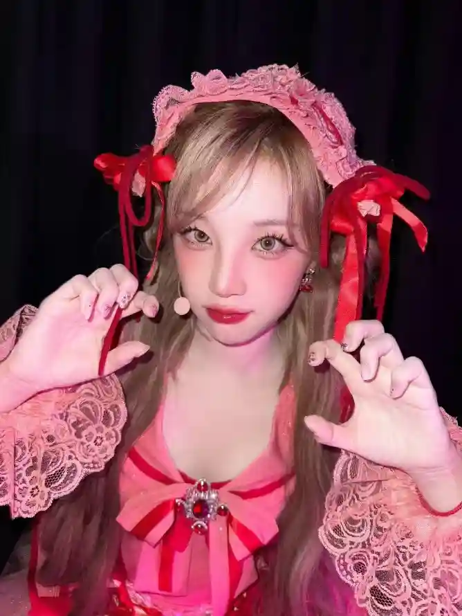 4k可爱壁纸 - 甜美 - 粉色 - 蕾丝「哲风壁纸」