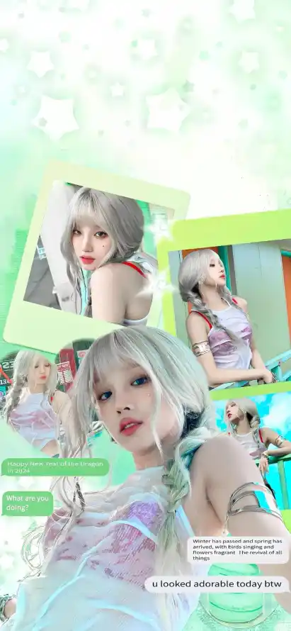 4k清新壁纸 - 银发 - 宋雨崎 - 手机壁纸「哲风壁纸」