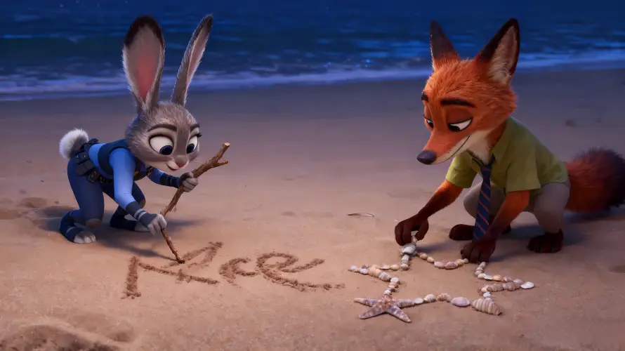 4k沙滩壁纸 - 海星 - 海边 - 疯狂动物城「哲风壁纸」