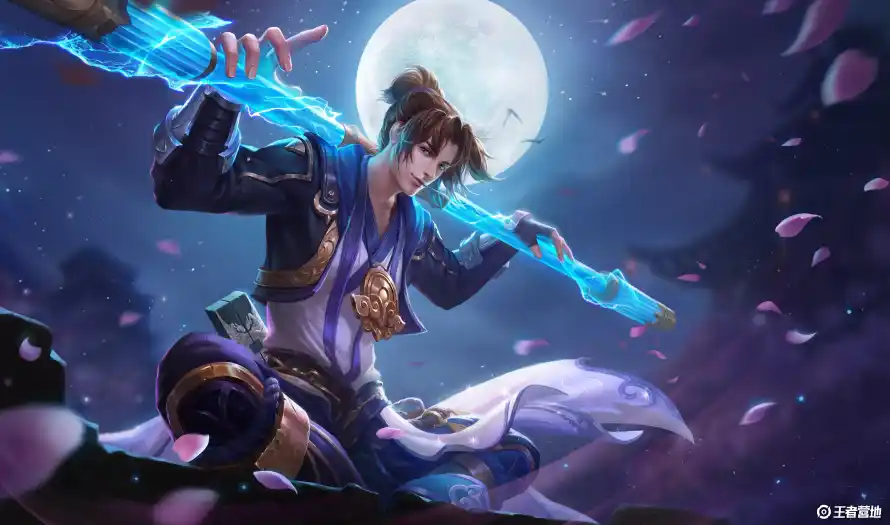 4k月亮壁纸 - 花瓣 - 孙悟空 - 至尊宝「哲风壁纸」