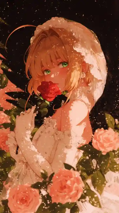 4k同人壁纸 - 壁纸 - 暗色 - 鲜花「哲风壁纸」