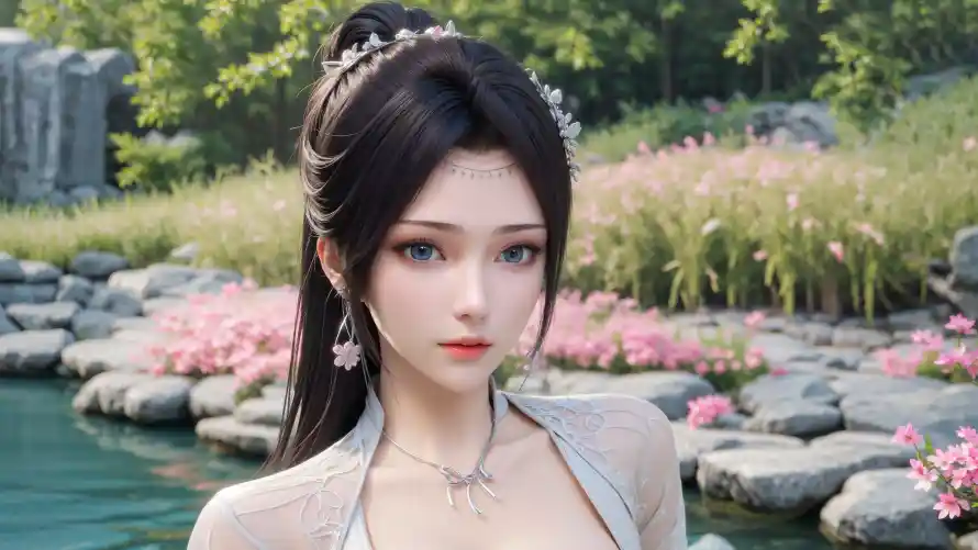 4k云韵壁纸 - 古装 - 古风 - 湖水「哲风壁纸」