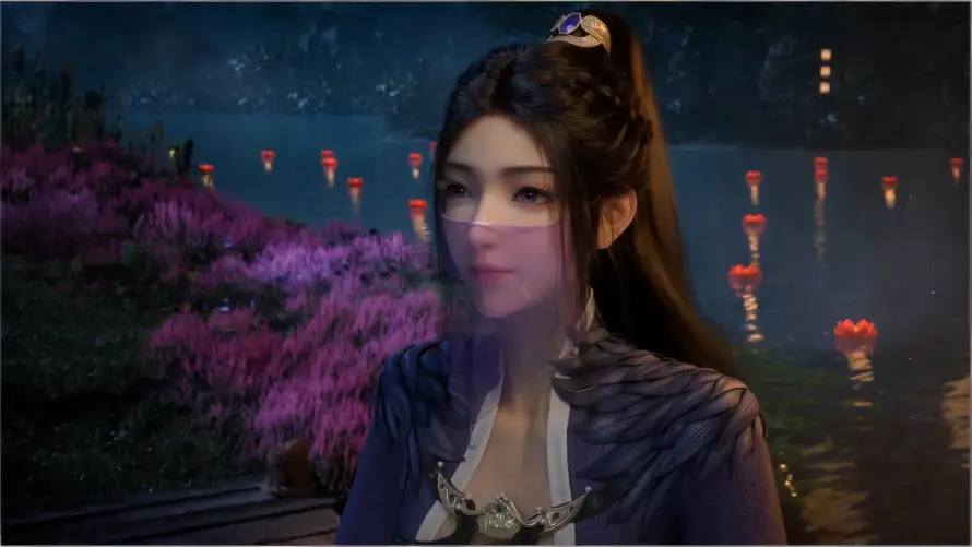 4k古装壁纸 - 古风 - 夜景 - 紫灵「哲风壁纸」 4k古装壁纸 - 古风 - 夜景 - 紫灵「哲风壁纸」