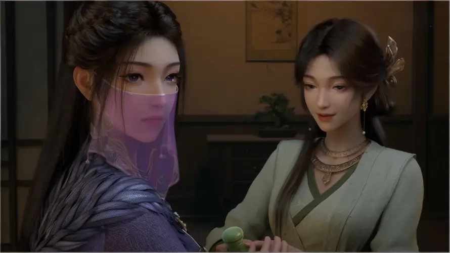 4k古风壁纸 - 梅凝 - 紫灵 - 室内场景「哲风壁纸」 4k古风壁纸 - 梅凝 - 紫灵 - 室内场景「哲风壁纸」