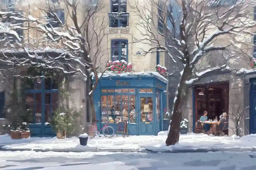 4k冬季壁纸 - 积雪 - 街道 - 雪景「哲风壁纸」 4k冬季壁纸 - 积雪 - 街道 - 雪景「哲风壁纸」