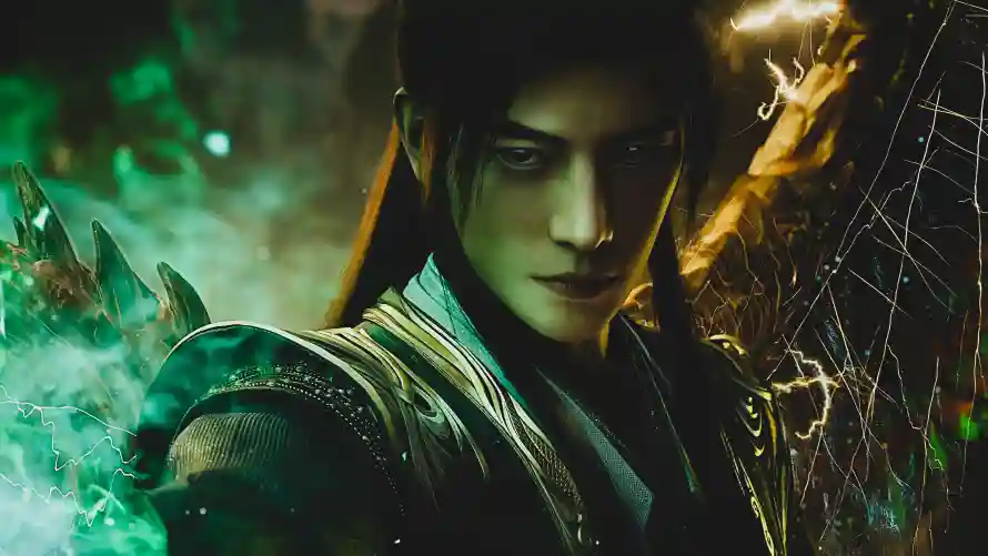 4k修仙壁纸 - 动漫 - 绿色 - 蛛网「哲风壁纸」 4k修仙壁纸 - 动漫 - 绿色 - 蛛网「哲风壁纸」