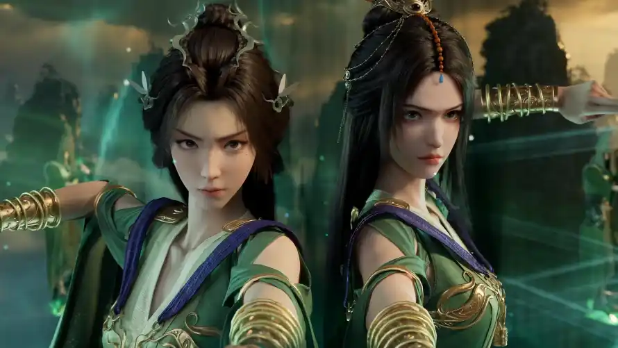 4k修仙壁纸 - 古装 - 柳玉 - 绿衣「哲风壁纸」 4k修仙壁纸 - 古装 - 柳玉 - 绿衣「哲风壁纸」