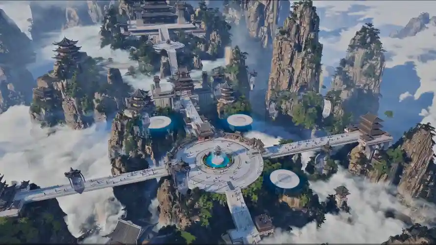 4k云雾壁纸 - 山峰 - 风景 - 仙侠场景「哲风壁纸」 4k云雾壁纸 - 山峰 - 风景 - 仙侠场景「哲风壁纸」