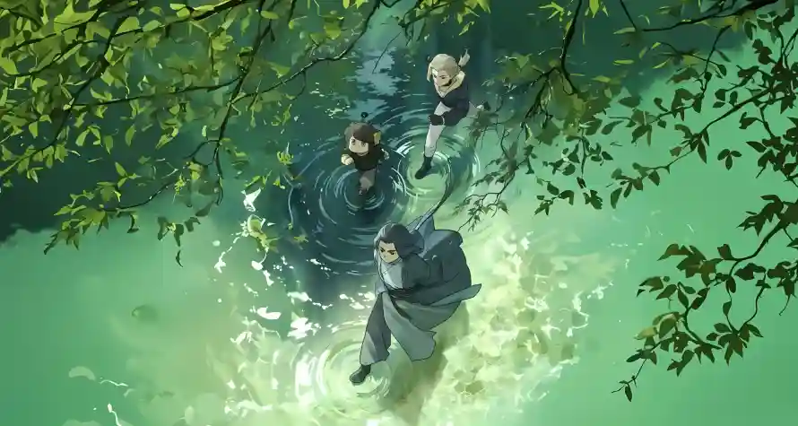 4k卡通壁纸 - 森林 - 河流 - 绿色「哲风壁纸」 4k卡通壁纸 - 森林 - 河流 - 绿色「哲风壁纸」