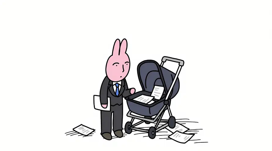 2k办公壁纸-拟人兔 - 西装-热门的壁纸「哲风壁纸」