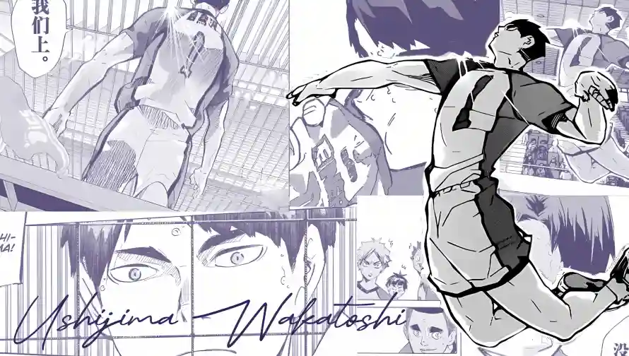 4k黑白壁纸 - 二次元 - 排球少年 - 排球运动「哲风壁纸」