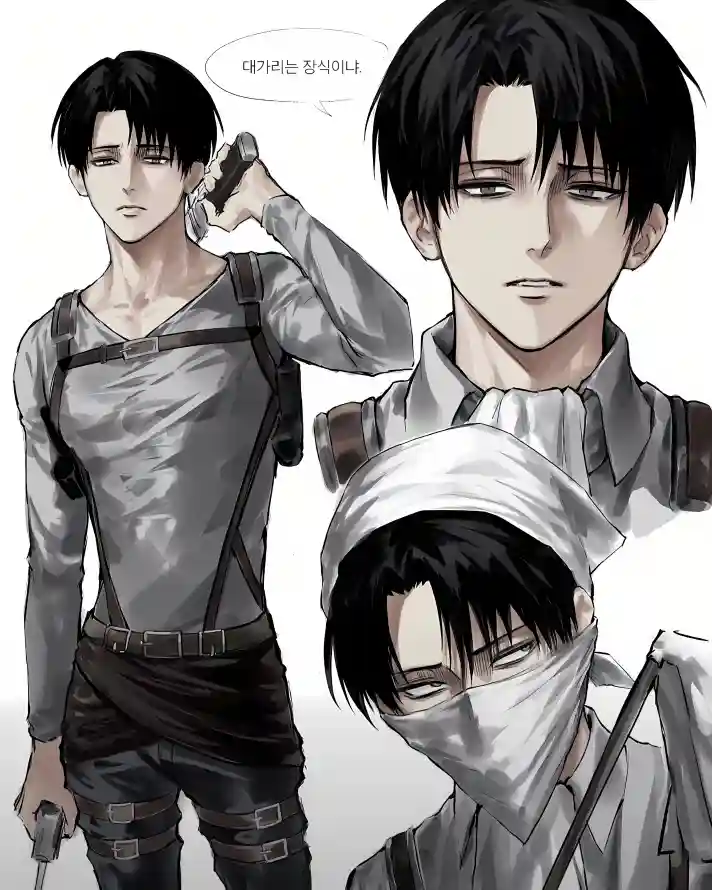 4k兵长壁纸 - 制服 - 绷带 - 利威尔「哲风壁纸」