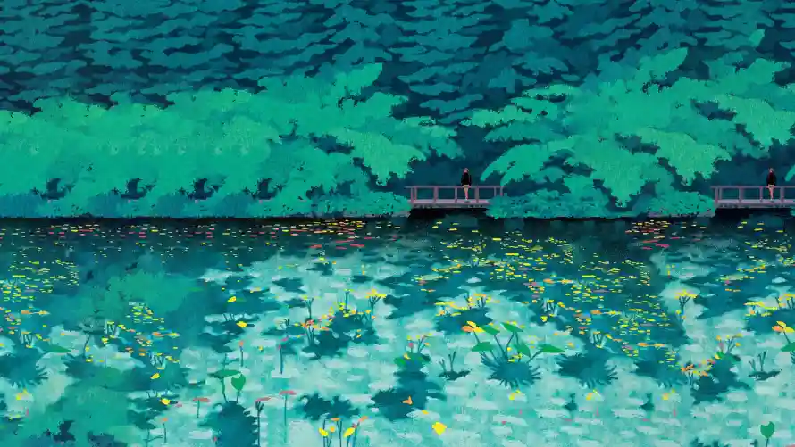 4k小桥壁纸 - 森林 - 荷叶 - 荷塘「哲风壁纸」 4k小桥壁纸 - 森林 - 荷叶 - 荷塘「哲风壁纸」