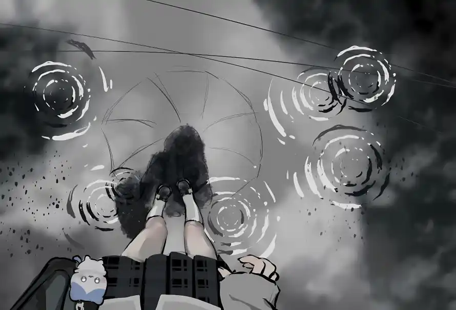 4kjk壁纸 - 手绘 - 阴天 - 雨景「哲风壁纸」 4kjk壁纸 - 手绘 - 阴天 - 雨景「哲风壁纸」