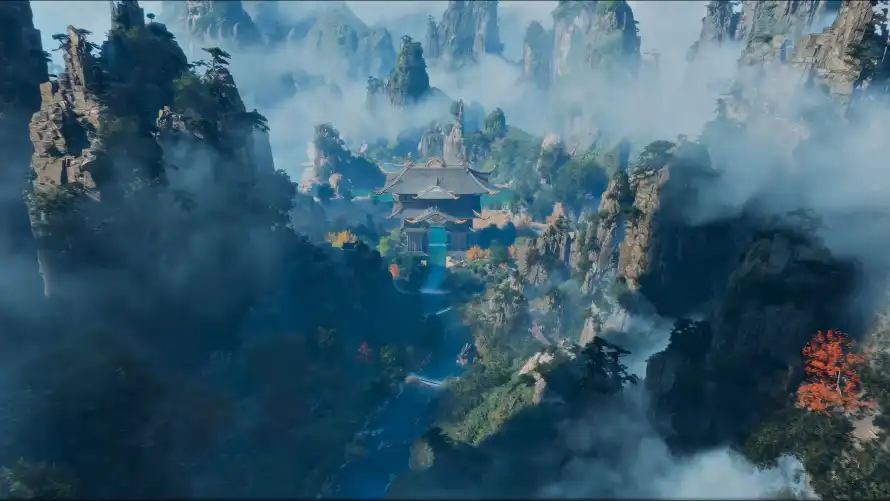 4k云雾壁纸 - 仙侠 - 古建 - 山峰「哲风壁纸」 4k云雾壁纸 - 仙侠 - 古建 - 山峰「哲风壁纸」