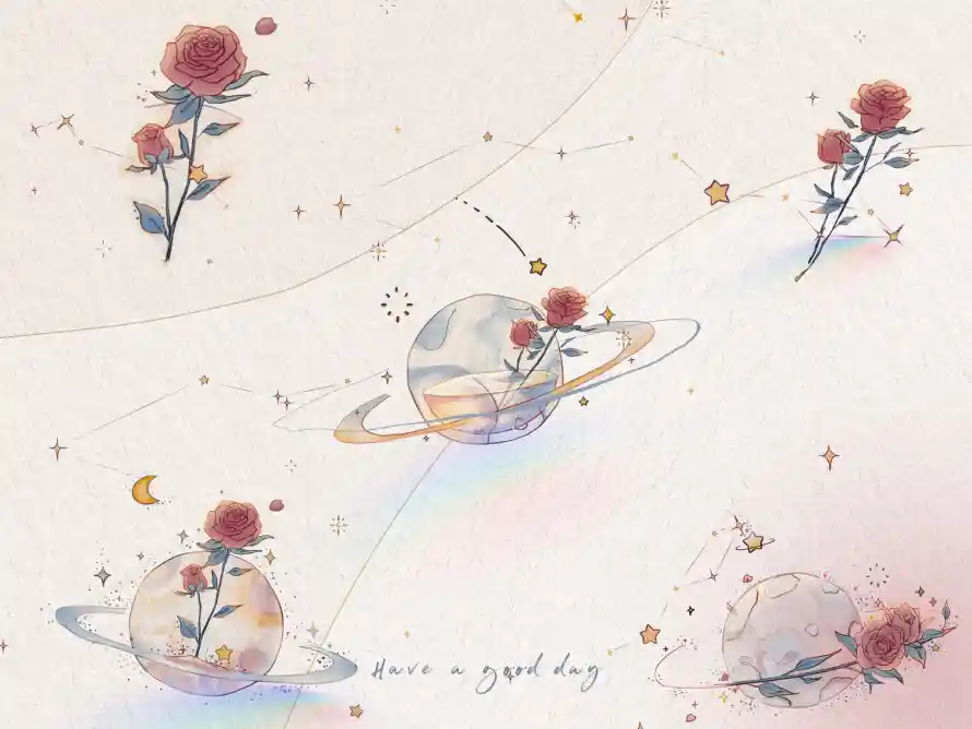 4k插画壁纸 - 星星 - 星球 - 月亮「哲风壁纸」 4k插画壁纸 - 星星 - 星球 - 月亮「哲风壁纸」