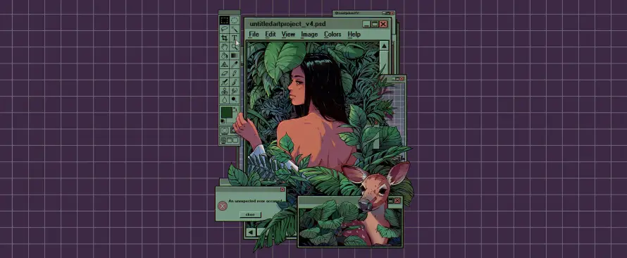 4k图画壁纸 - 女性 - 插画 - 漫画「哲风壁纸」