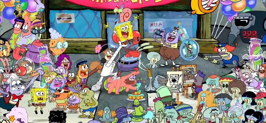 4k卡通壁纸 - 派大星 - 章鱼哥 - 蟹堡王「哲风壁纸」 4k卡通壁纸 - 派大星 - 章鱼哥 - 蟹堡王「哲风壁纸」