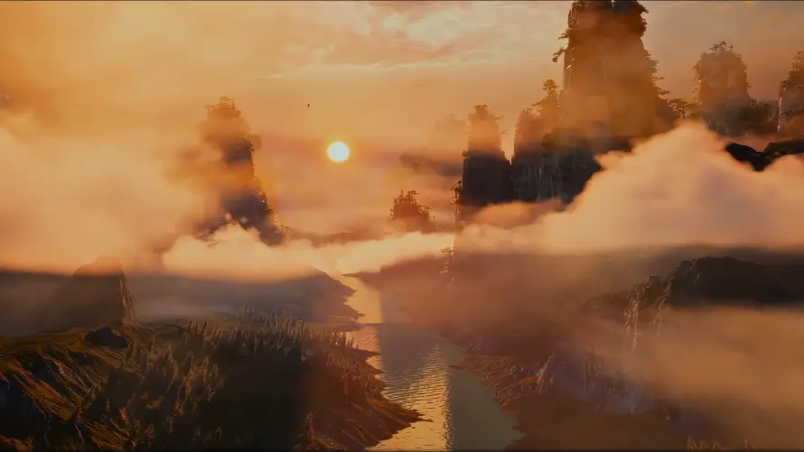 4k云雾壁纸 - 山峰 - 山水 - 日落「哲风壁纸」 4k云雾壁纸 - 山峰 - 山水 - 日落「哲风壁纸」