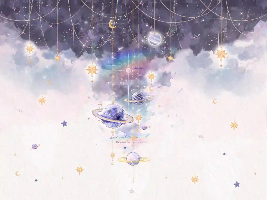 4k云朵壁纸 - 彩虹 - 星星 - 星空「哲风壁纸」 4k云朵壁纸 - 彩虹 - 星星 - 星空「哲风壁纸」