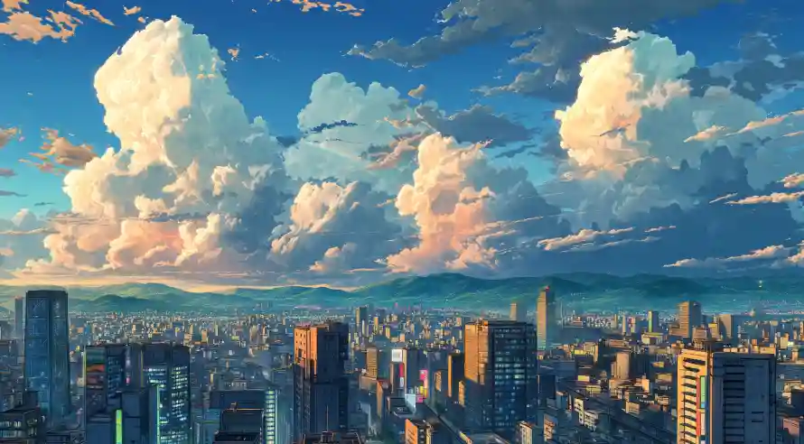 4k云朵壁纸 - 动漫 - 城市 - 天空「哲风壁纸」 4k云朵壁纸 - 动漫 - 城市 - 天空「哲风壁纸」