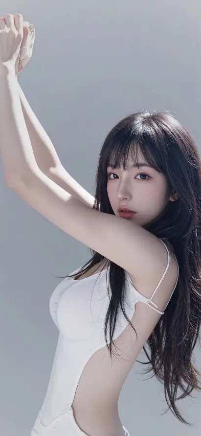 4k优雅壁纸 - 美女 - 长发 - 手机壁纸「哲风壁纸」