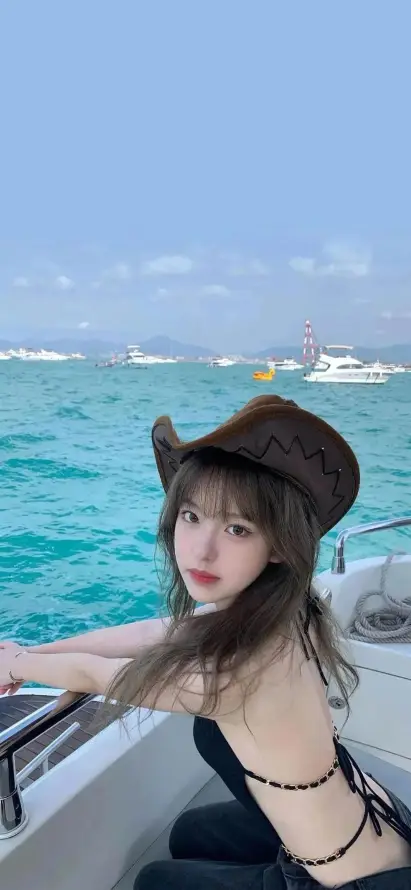 4k大海壁纸 - 船 - 蓝天 - 手机壁纸「哲风壁纸」