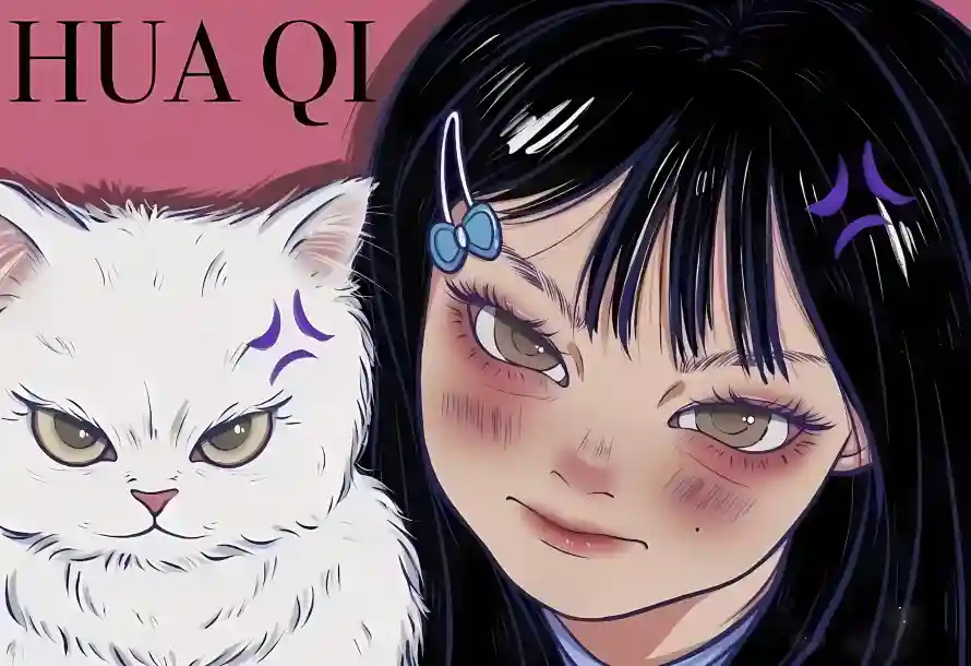 4k动漫壁纸 - 女孩 - 小猫 - 白色小猫「哲风壁纸」 4k动漫壁纸 - 女孩 - 小猫 - 白色小猫「哲风壁纸」