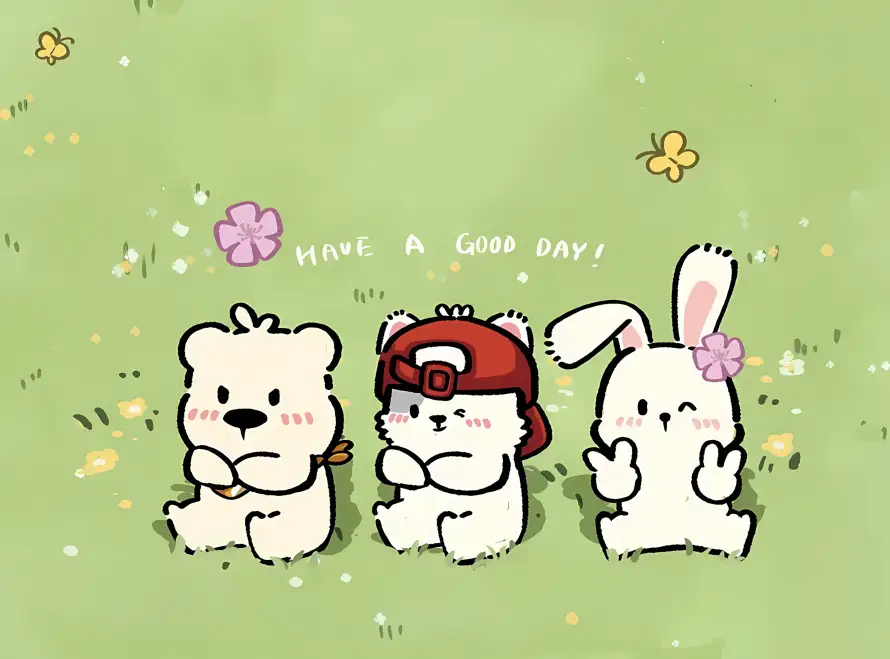 4k兔子壁纸 - 卡通 - 小熊 - 小狗「哲风壁纸」 4k兔子壁纸 - 卡通 - 小熊 - 小狗「哲风壁纸」