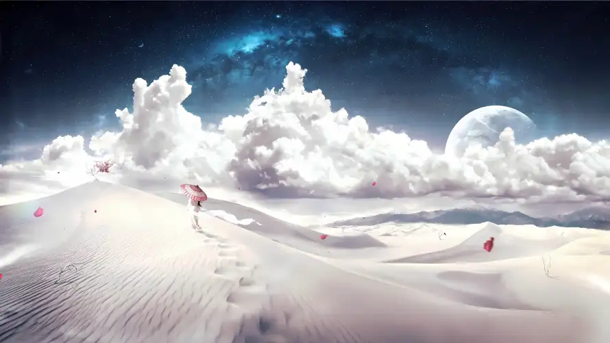 4k云朵壁纸 - 夜晚 - 星空 - 月亮「哲风壁纸」 4k云朵壁纸 - 夜晚 - 星空 - 月亮「哲风壁纸」