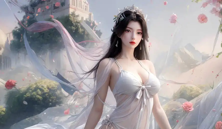 4k云雾壁纸 - 国漫 - 头饰 - 柳神「哲风壁纸」 4k云雾壁纸 - 国漫 - 头饰 - 柳神「哲风壁纸」