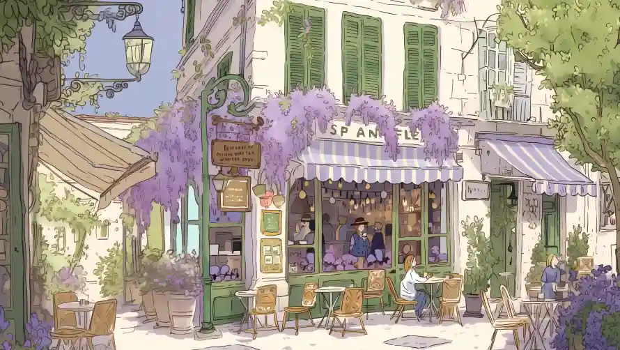 4k插画壁纸 - 街景 - 咖啡馆 - 手绘风「哲风壁纸」 4k插画壁纸 - 街景 - 咖啡馆 - 手绘风「哲风壁纸」