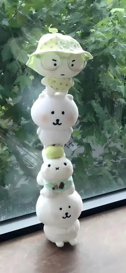 4k卡通壁纸 - 可爱 - 玩偶 - 窗台「哲风壁纸」