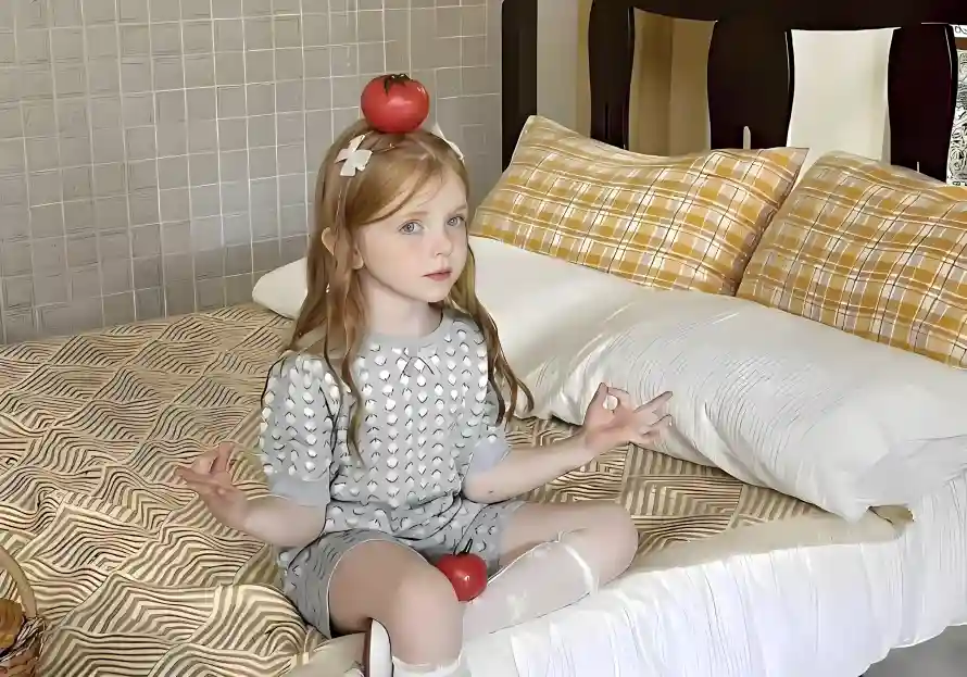 4k坐姿壁纸 - 床 - 欧美 - 苹果「哲风壁纸」