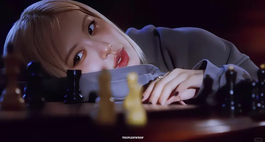 4k棋子壁纸 - 棋盘 - 爱豆 - 穿搭「哲风壁纸」