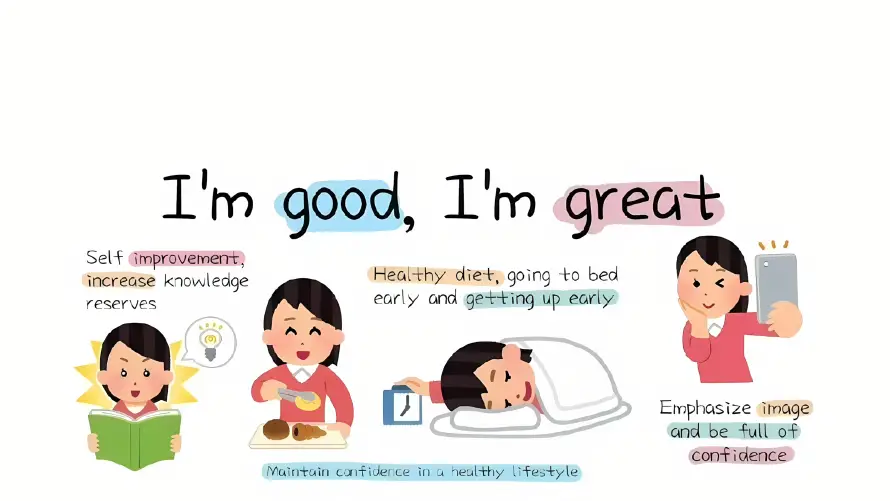 4k健身壁纸 - 手绘 - 早睡 - 自律「哲风壁纸」