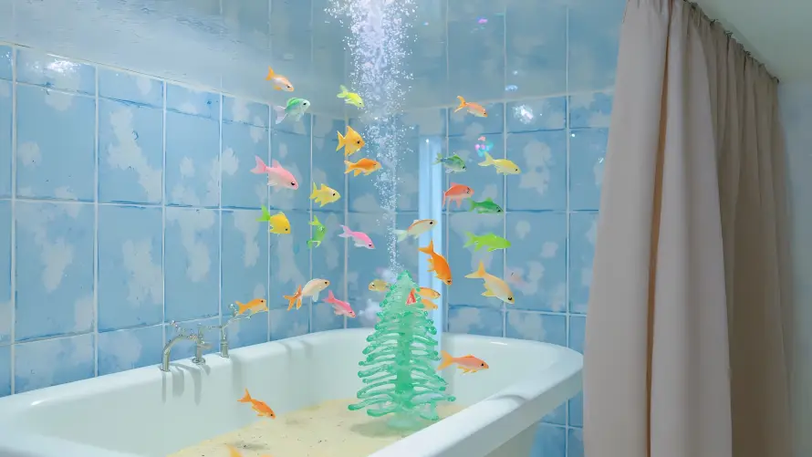 4k小鱼壁纸 - 梦幻 - 泡泡 - 浴缸「哲风壁纸」 4k小鱼壁纸 - 梦幻 - 泡泡 - 浴缸「哲风壁纸」