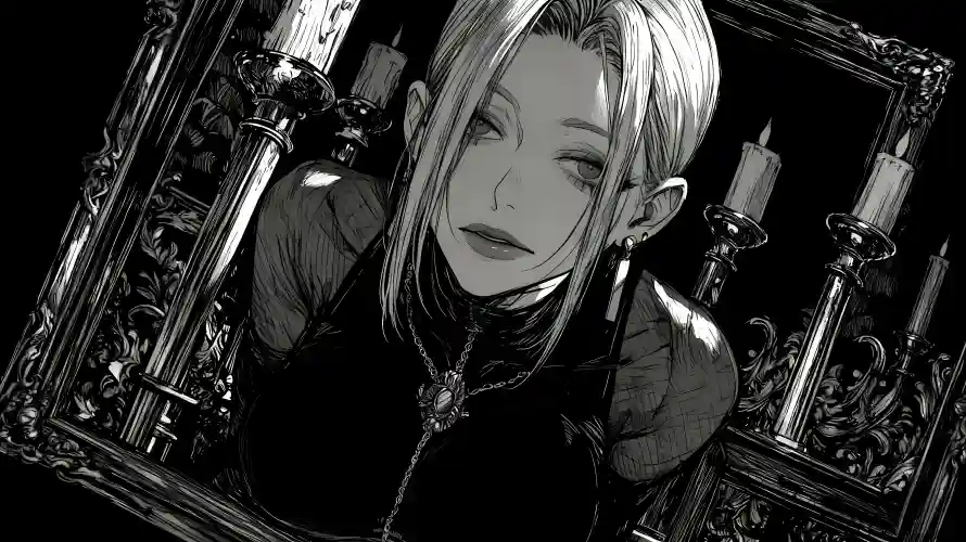 4k性感壁纸 - 暗黑 - 烛台 - 二次元「哲风壁纸」 4k性感壁纸 - 暗黑 - 烛台 - 二次元「哲风壁纸」