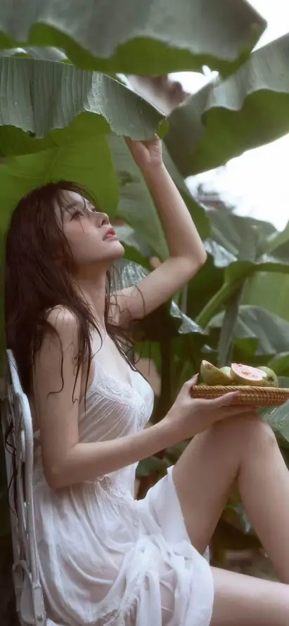 4k户外壁纸 - 水果 - 清新 - 芭蕉叶「哲风壁纸」