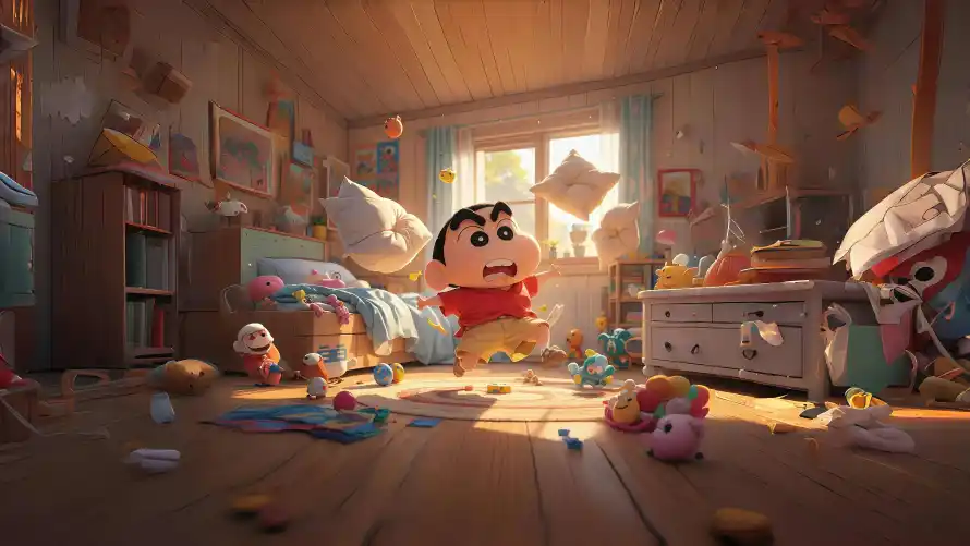 4k小新壁纸 - 房间 - 捣乱 - 杂乱「哲风壁纸」 4k小新壁纸 - 房间 - 捣乱 - 杂乱「哲风壁纸」