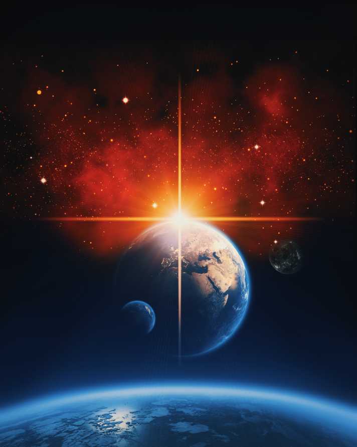 4k天空壁纸 - 宇宙 - 气氛 - 空间「哲风壁纸」