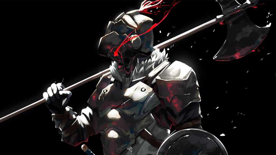 4k武器壁纸-动漫男孩 - 盔甲-哥布林杀手「哲风壁纸」